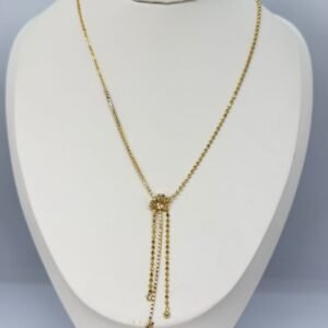 Düğümlü 3 Sarkıtlı Kolye