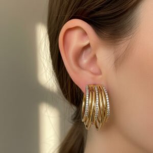 Vip Takı Çoklu Küpe