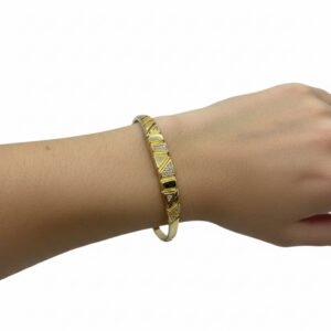 Kalın Geometrik Kelepçe