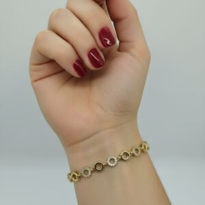 Stainless Steel Halka Halka Bileklik