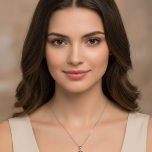 Xuping Silver  İnce Yıldızlı Kolye