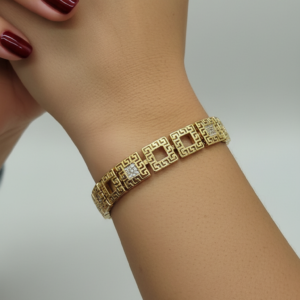 Kare Kare 1 boş 1 dolu Bileklik