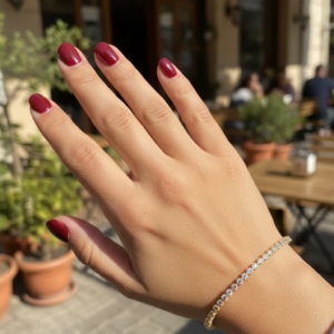 Xuping Yuvarlak Ortası Taşlı Bileklik