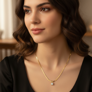 Stainless Steel İnce İtalyan Zincir Kolye