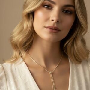 Düğümlü 3 Sarkıtlı Kolye