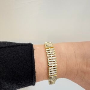 Köprülü Bol Zirkon Taşlı Bileklik