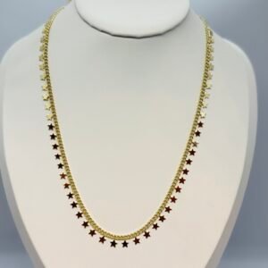 Yıldız Sıralı Kolye