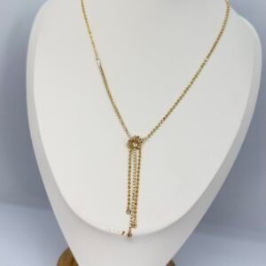 Düğümlü 3 Sarkıtlı Kolye