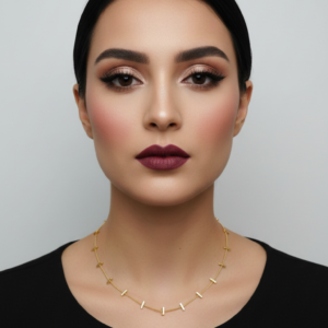 Tek Tek Sıralı Kolye