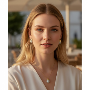 Zirkon Taşlı Küpe