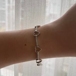 Kalpli Zirkon Taşlı Bileklik